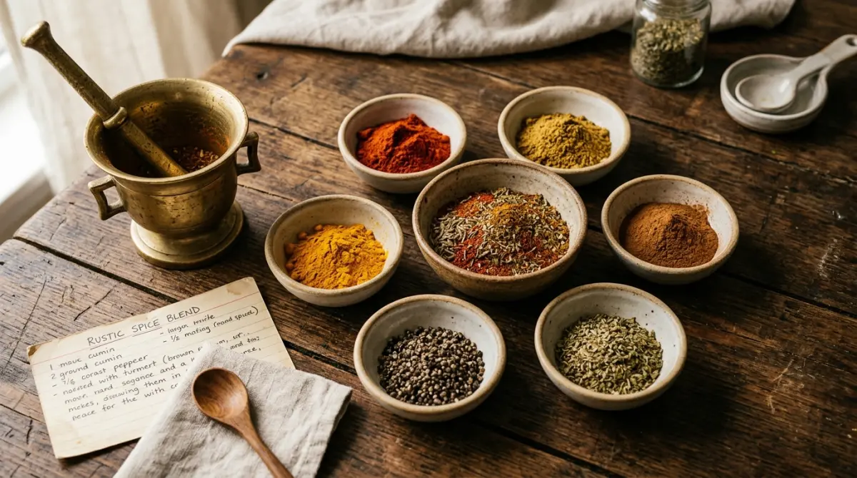 Evde Baharat Karışımı Yapmanın Sırları: 5 Temel Tarif