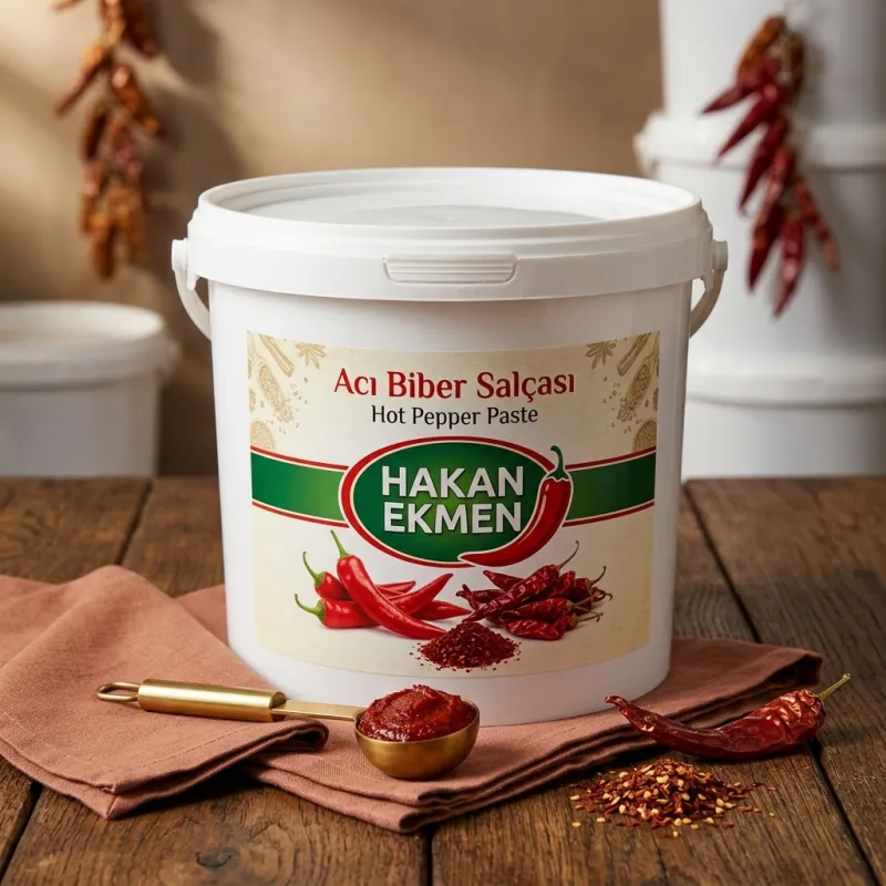 Acı Biber Salçası (Kova)