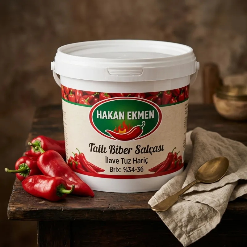Tatlı Biber Salçası (Kova)